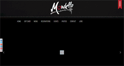 Desktop Screenshot of mondelloristorante.ca